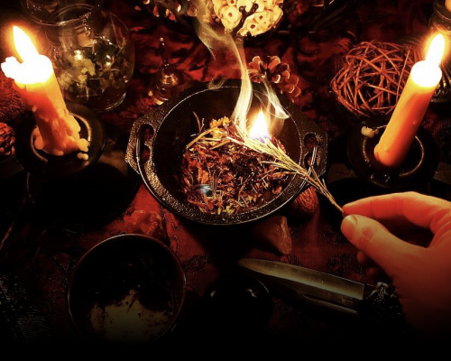 Amarre sexual con ritual de hierbas